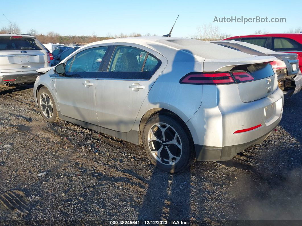 2013 Chevrolet Volt   Silver vin: 1G1RD6E42DU114521