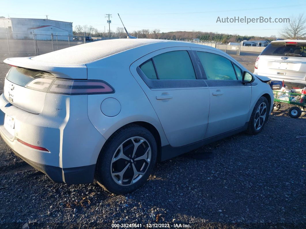 2013 Chevrolet Volt   Silver vin: 1G1RD6E42DU114521