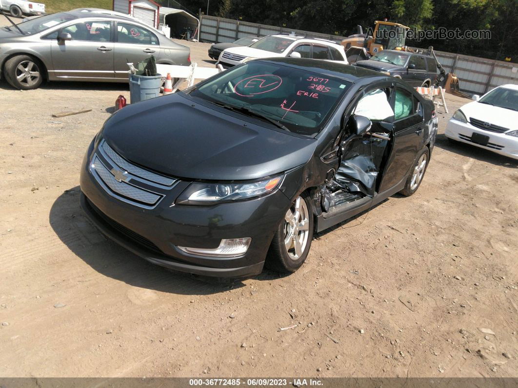 2013 Chevrolet Volt   Gray vin: 1G1RD6E43DU147303