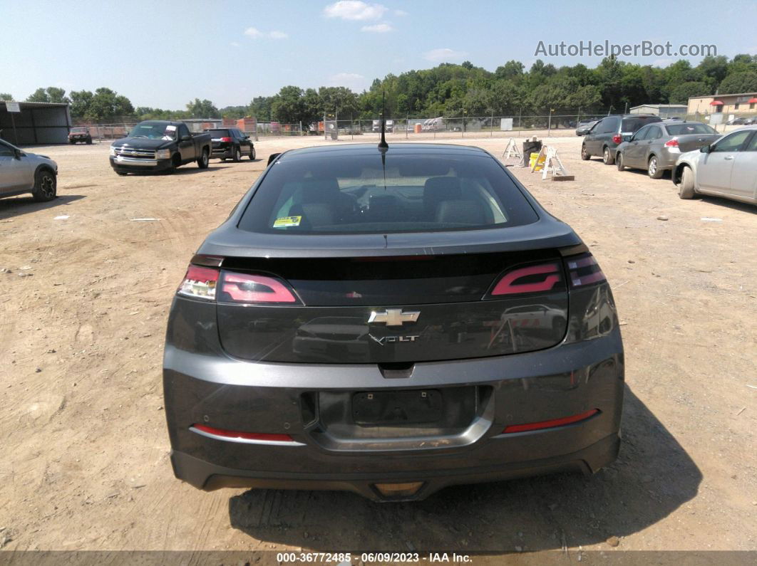 2013 Chevrolet Volt   Gray vin: 1G1RD6E43DU147303