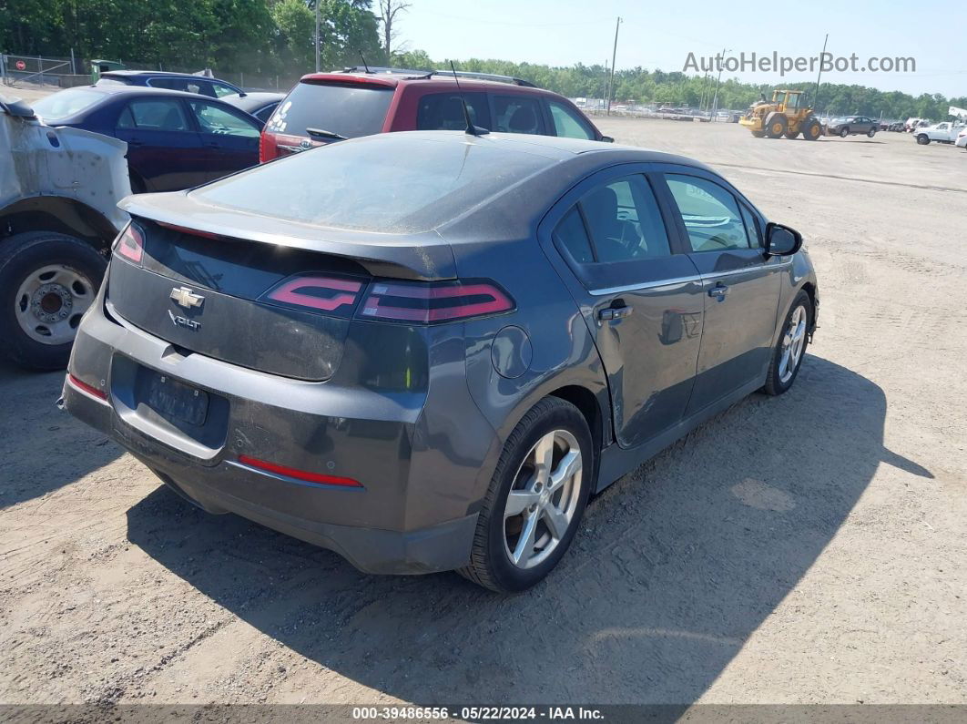 2013 Chevrolet Volt   Gray vin: 1G1RD6E44DU141106