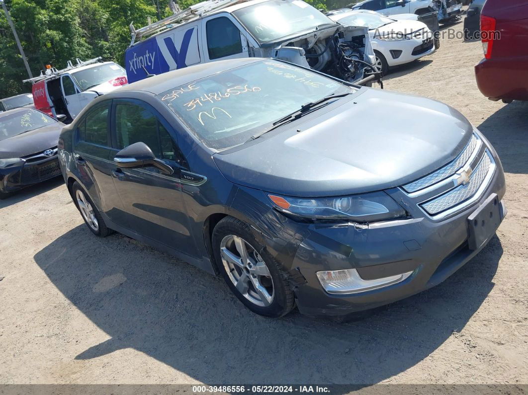 2013 Chevrolet Volt   Gray vin: 1G1RD6E44DU141106