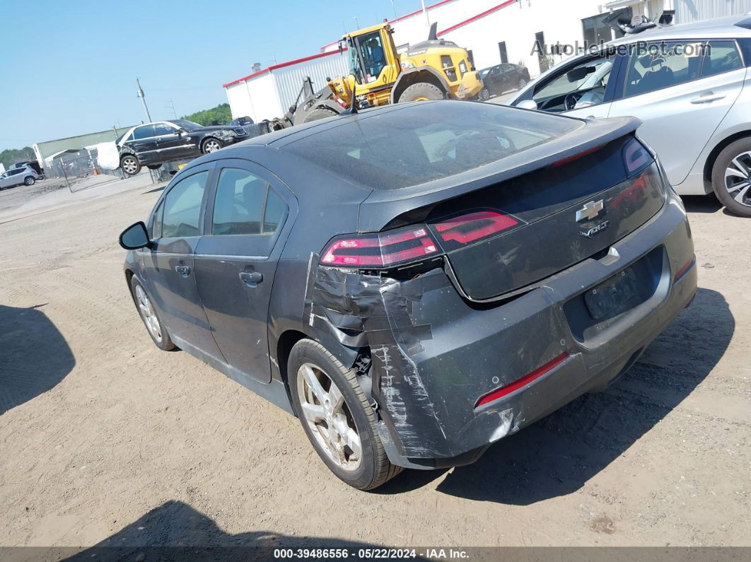 2013 Chevrolet Volt   Gray vin: 1G1RD6E44DU141106