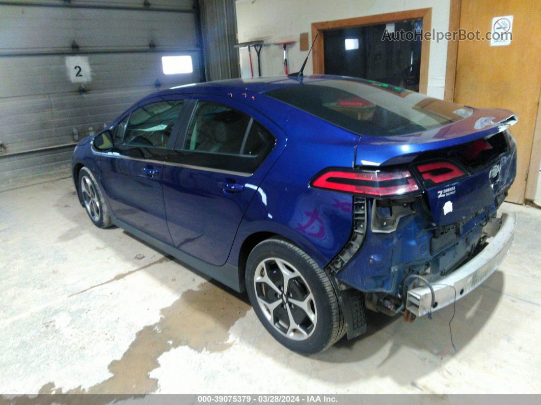 2013 Chevrolet Volt   Blue vin: 1G1RD6E45DU127988