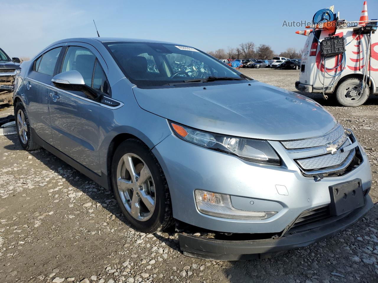 2013 Chevrolet Volt  Бирюзовый vin: 1G1RD6E47DU134747