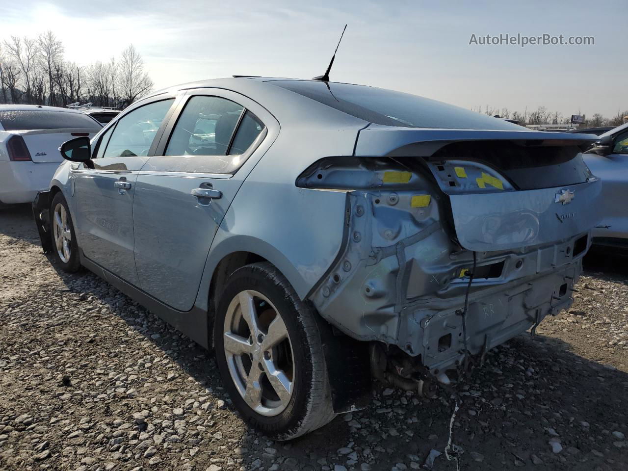 2013 Chevrolet Volt  Turquoise vin: 1G1RD6E47DU134747