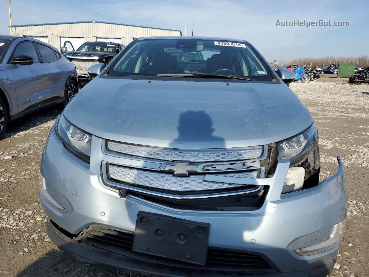 2013 Chevrolet Volt  Turquoise vin: 1G1RD6E47DU134747