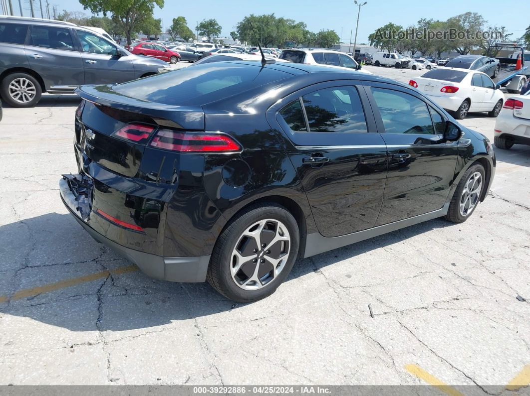 2013 Chevrolet Volt   Черный vin: 1G1RD6E47DU137504