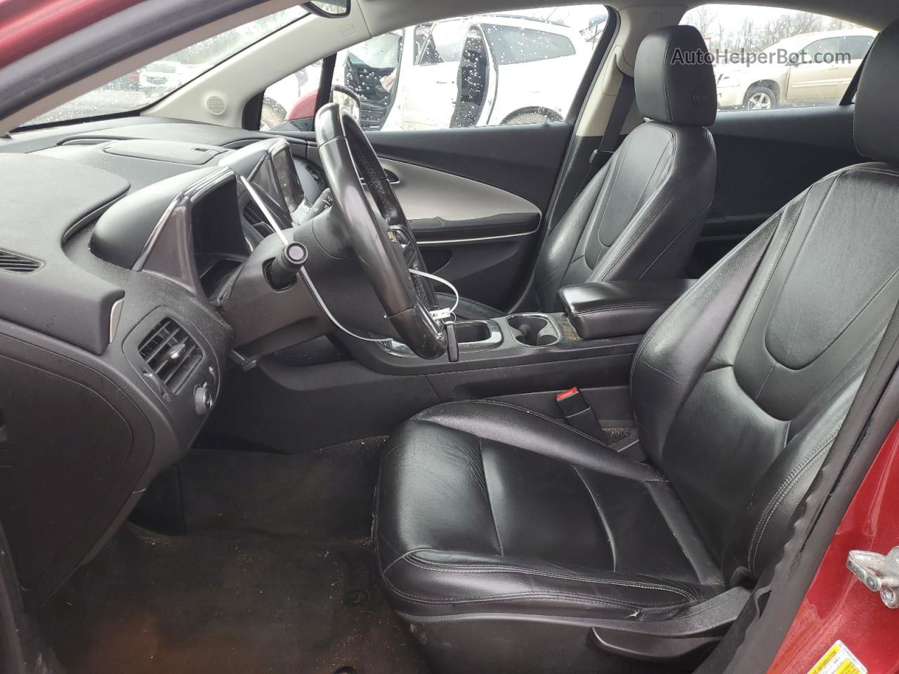 2013 Chevrolet Volt  Бордовый vin: 1G1RD6E48DU117956