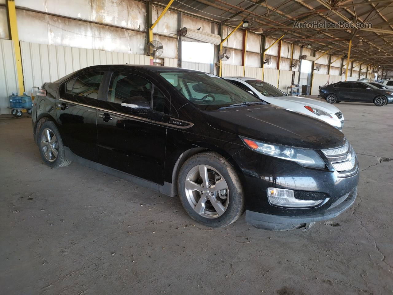 2013 Chevrolet Volt  Черный vin: 1G1RD6E48DU127029