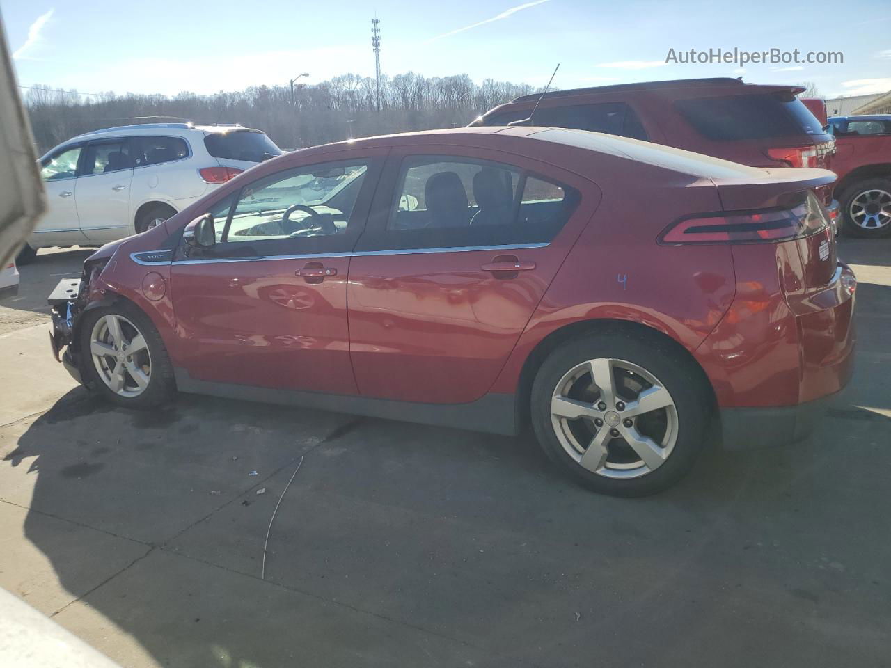 2013 Chevrolet Volt  Red vin: 1G1RD6E49DU104052