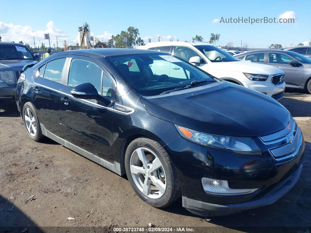 2013 Chevrolet Volt   Black vin: 1G1RD6E49DU110319