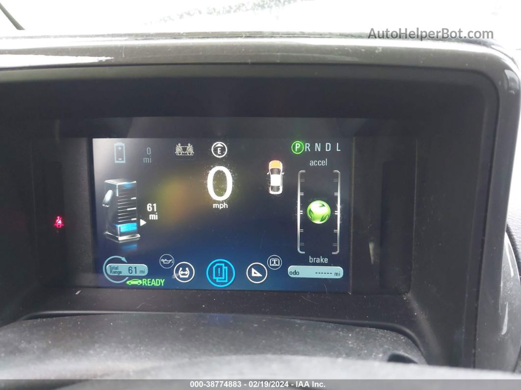 2013 Chevrolet Volt   Белый vin: 1G1RD6E49DU130344