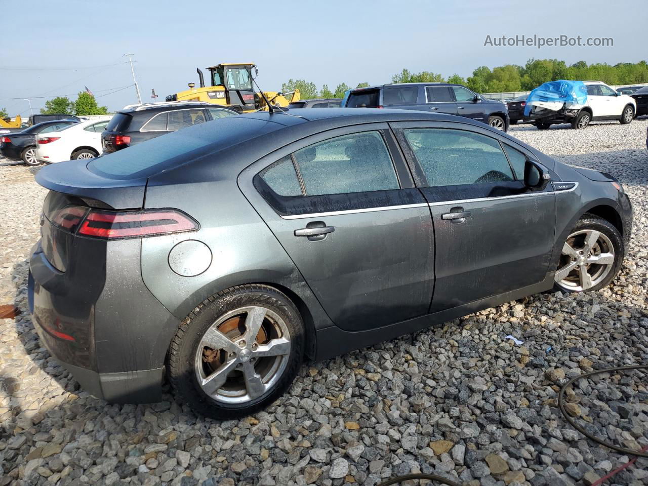 2013 Chevrolet Volt  Черный vin: 1G1RD6E49DU145622