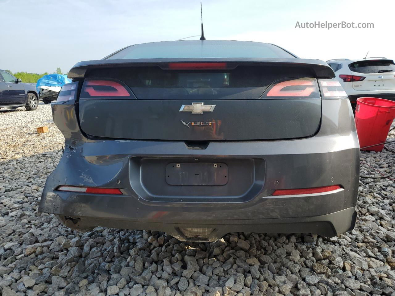 2013 Chevrolet Volt  Черный vin: 1G1RD6E49DU145622