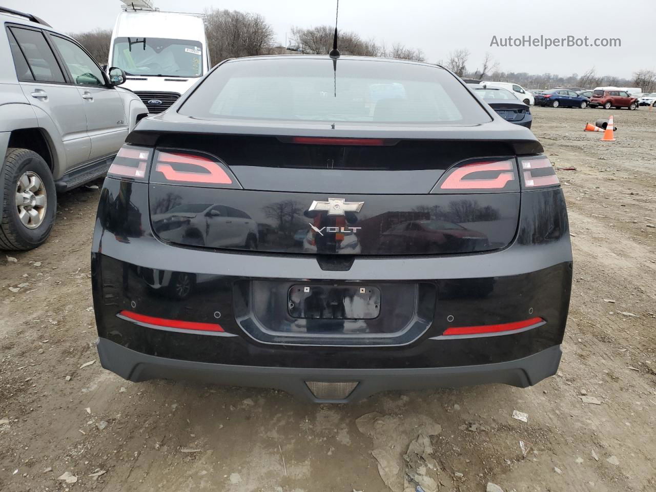 2013 Chevrolet Volt  Black vin: 1G1RD6E4XDU127260