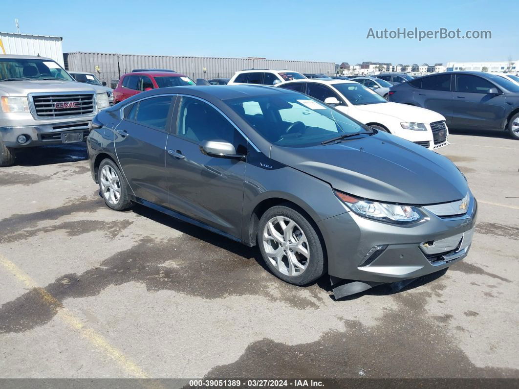 2017 Chevrolet Volt Premier Gray vin: 1G1RD6S50HU206245