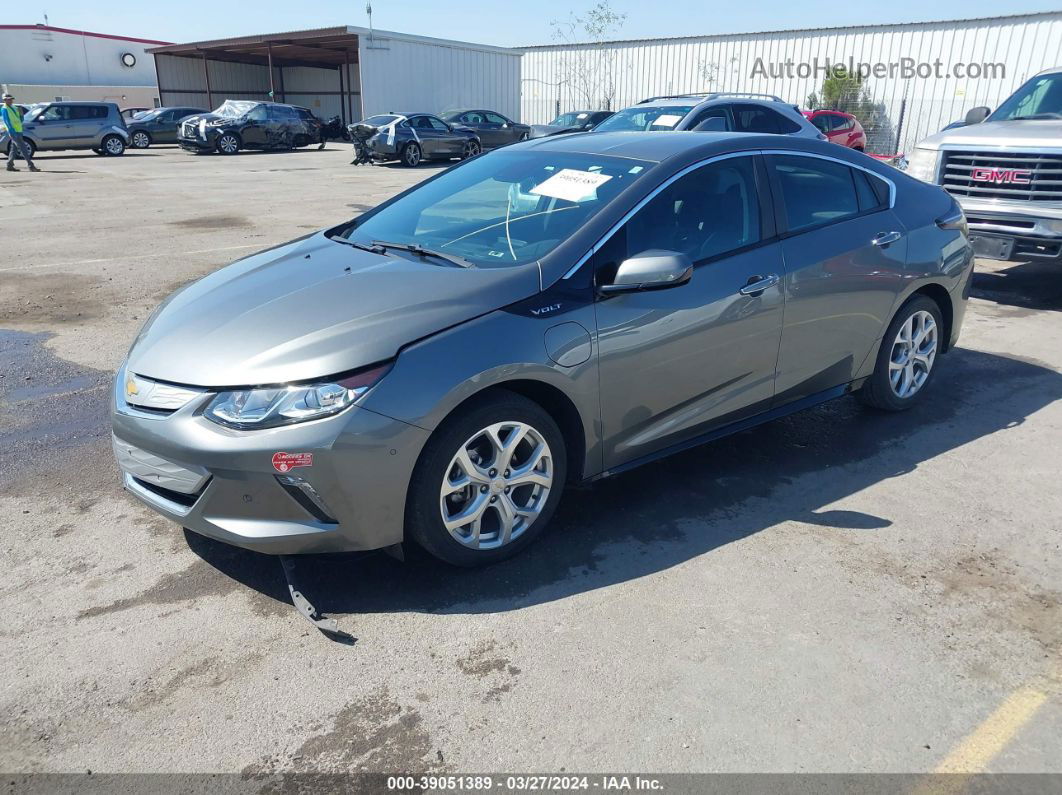 2017 Chevrolet Volt Premier Gray vin: 1G1RD6S50HU206245