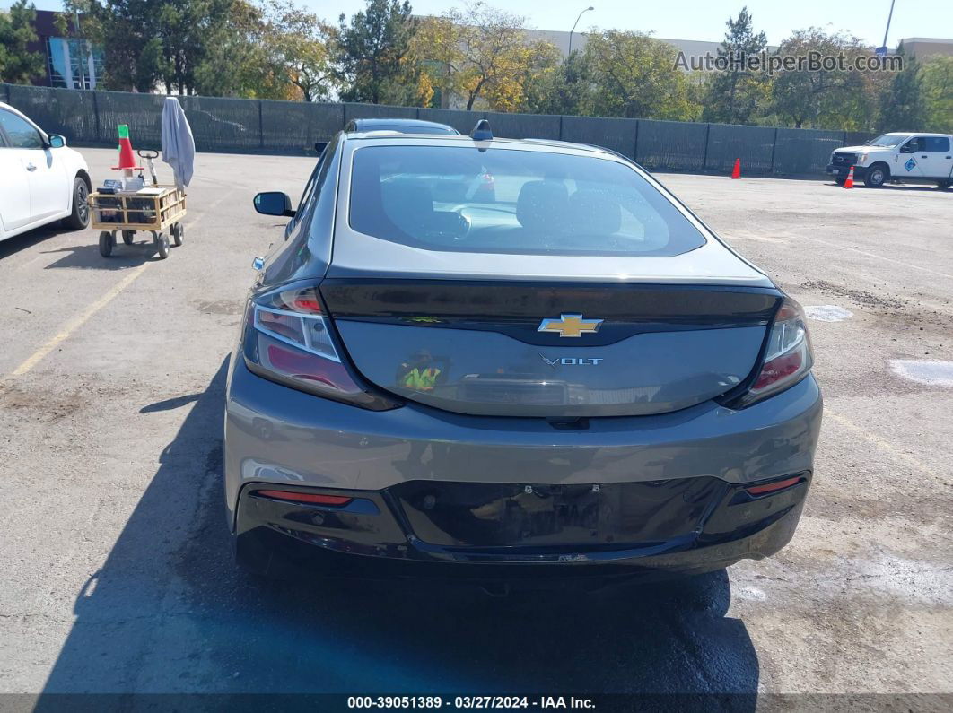 2017 Chevrolet Volt Premier Gray vin: 1G1RD6S50HU206245