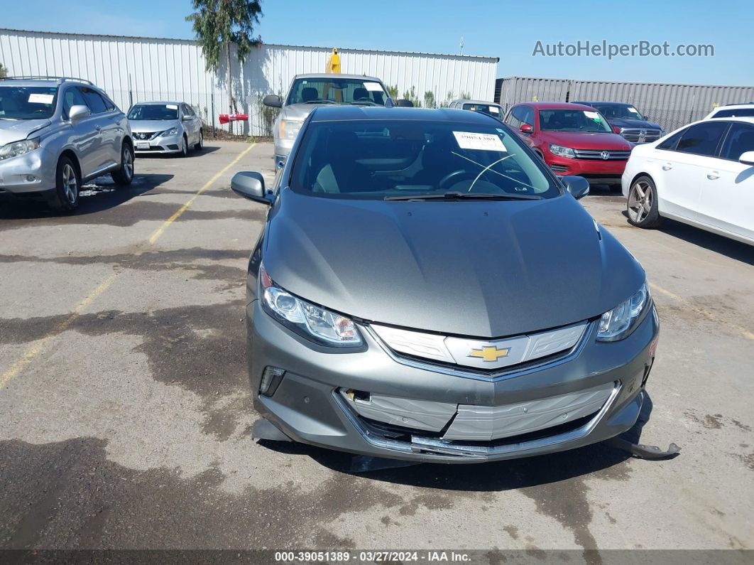 2017 Chevrolet Volt Premier Gray vin: 1G1RD6S50HU206245