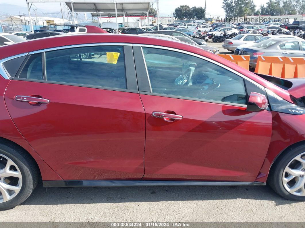 2017 Chevrolet Volt Premier Red vin: 1G1RD6S51HU101777