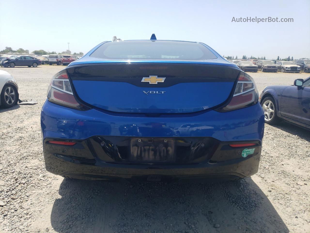 2017 Chevrolet Volt Premier Blue vin: 1G1RD6S51HU120149