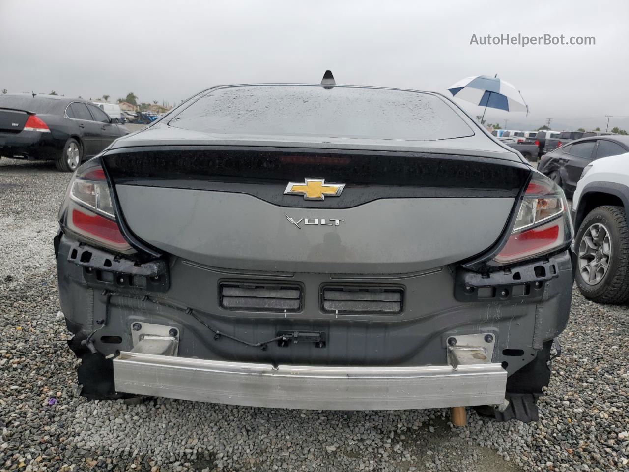 2017 Chevrolet Volt Premier Серый vin: 1G1RD6S51HU214452