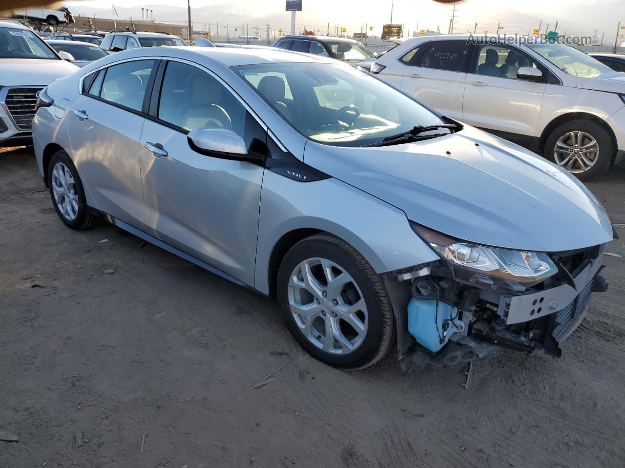 2017 Chevrolet Volt Premier Silver vin: 1G1RD6S51HU216007