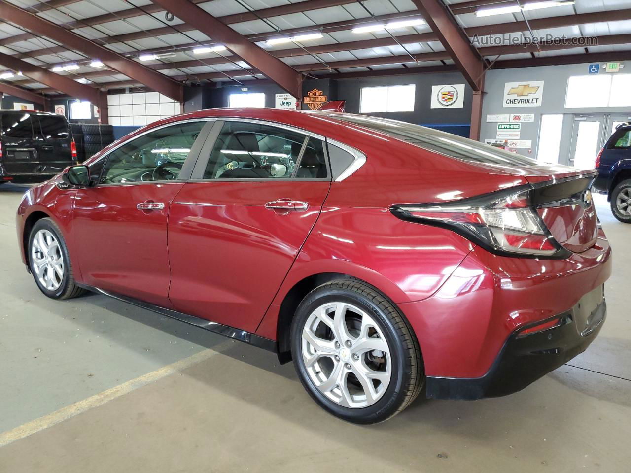 2017 Chevrolet Volt Premier Burgundy vin: 1G1RD6S52HU112027