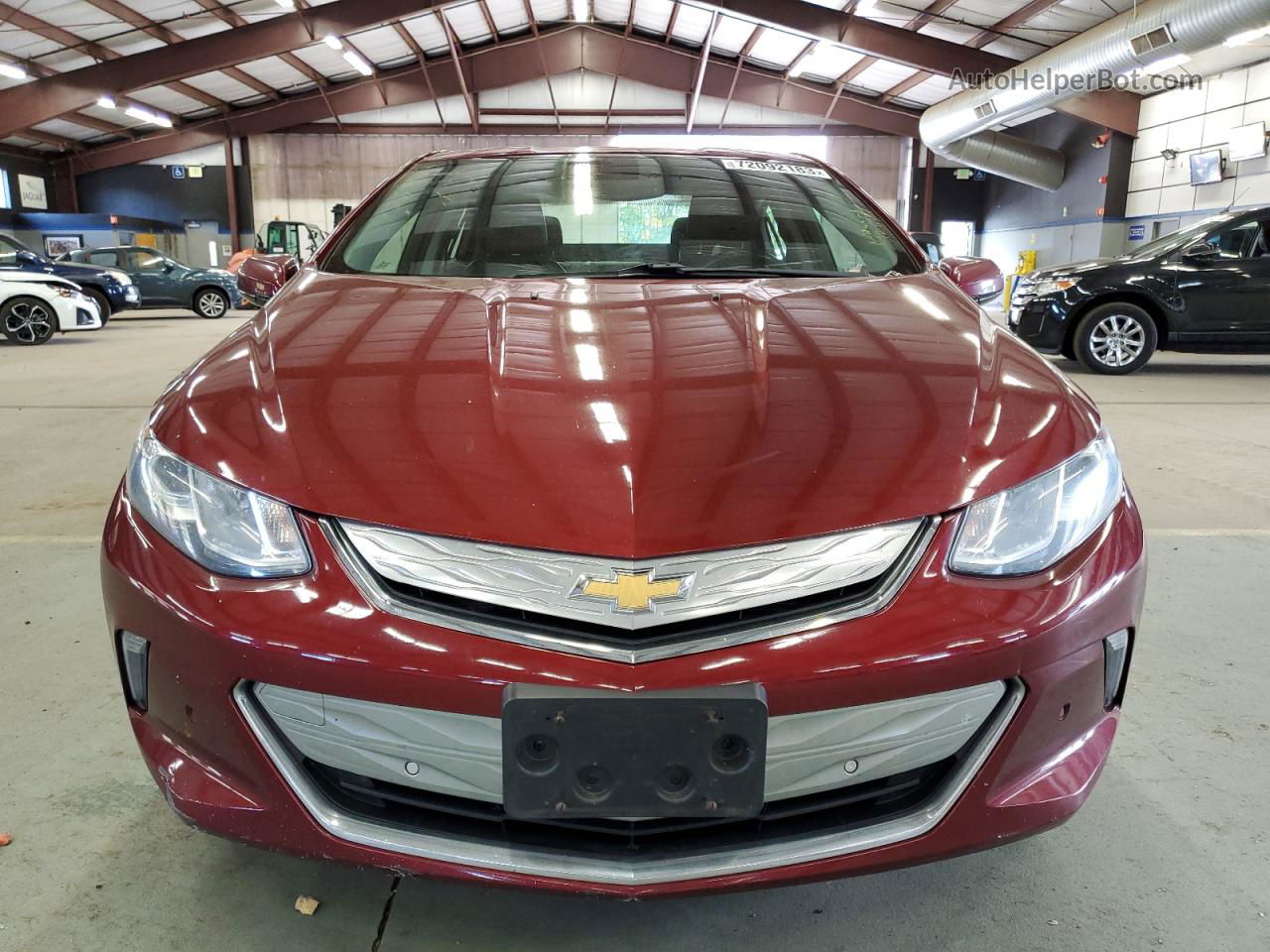 2017 Chevrolet Volt Premier Burgundy vin: 1G1RD6S52HU112027