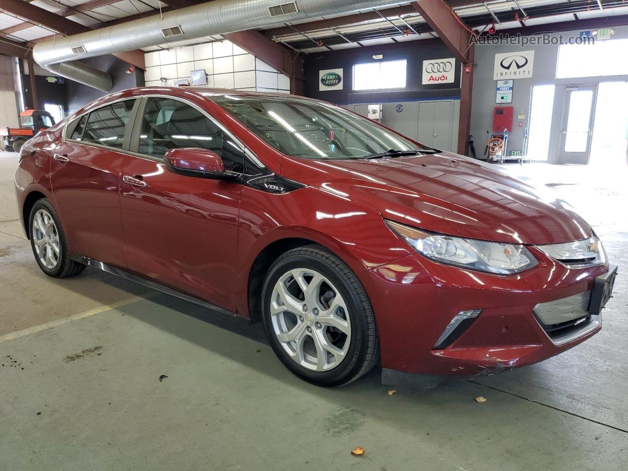 2017 Chevrolet Volt Premier Burgundy vin: 1G1RD6S52HU112027