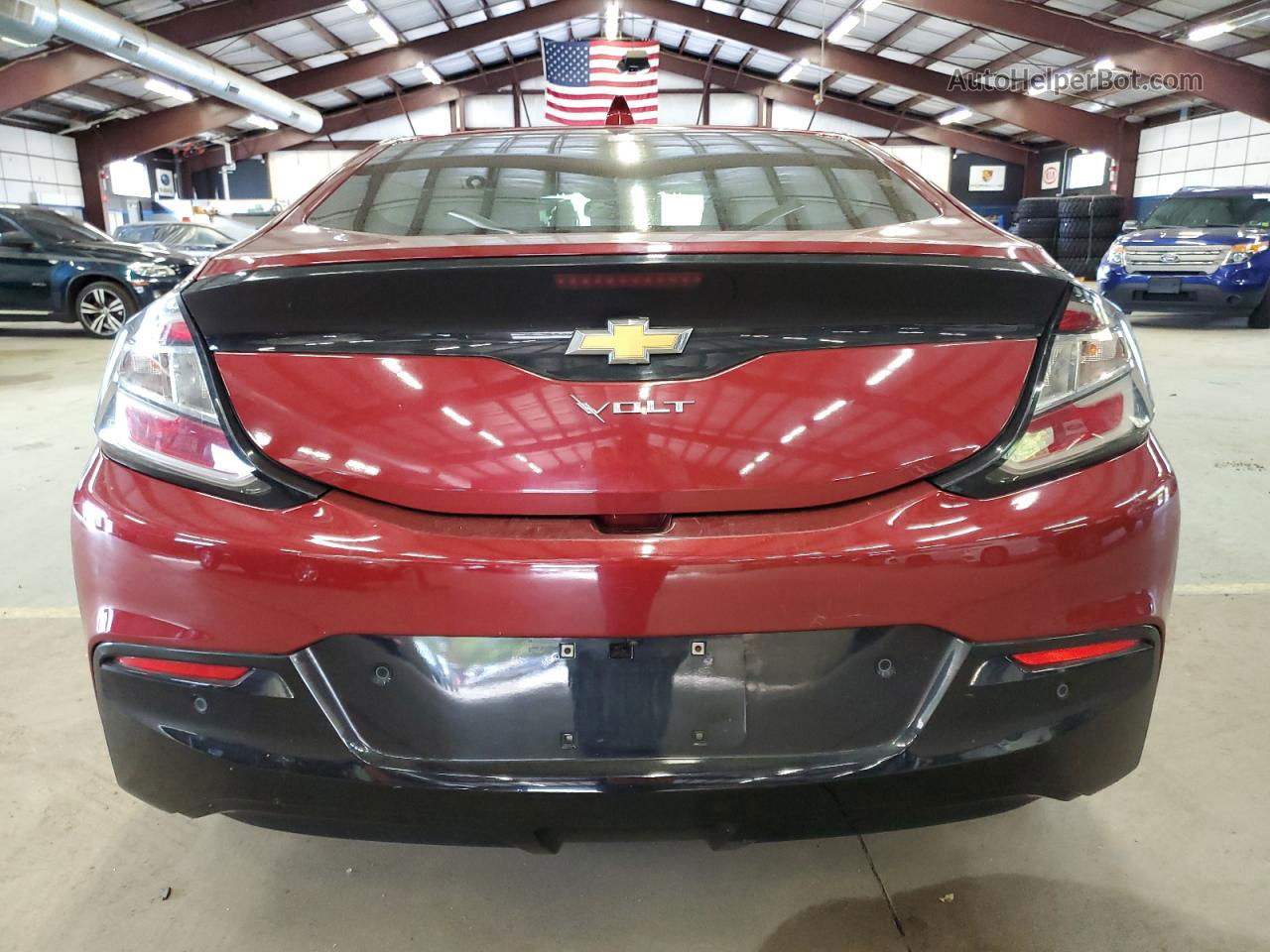 2017 Chevrolet Volt Premier Burgundy vin: 1G1RD6S52HU112027