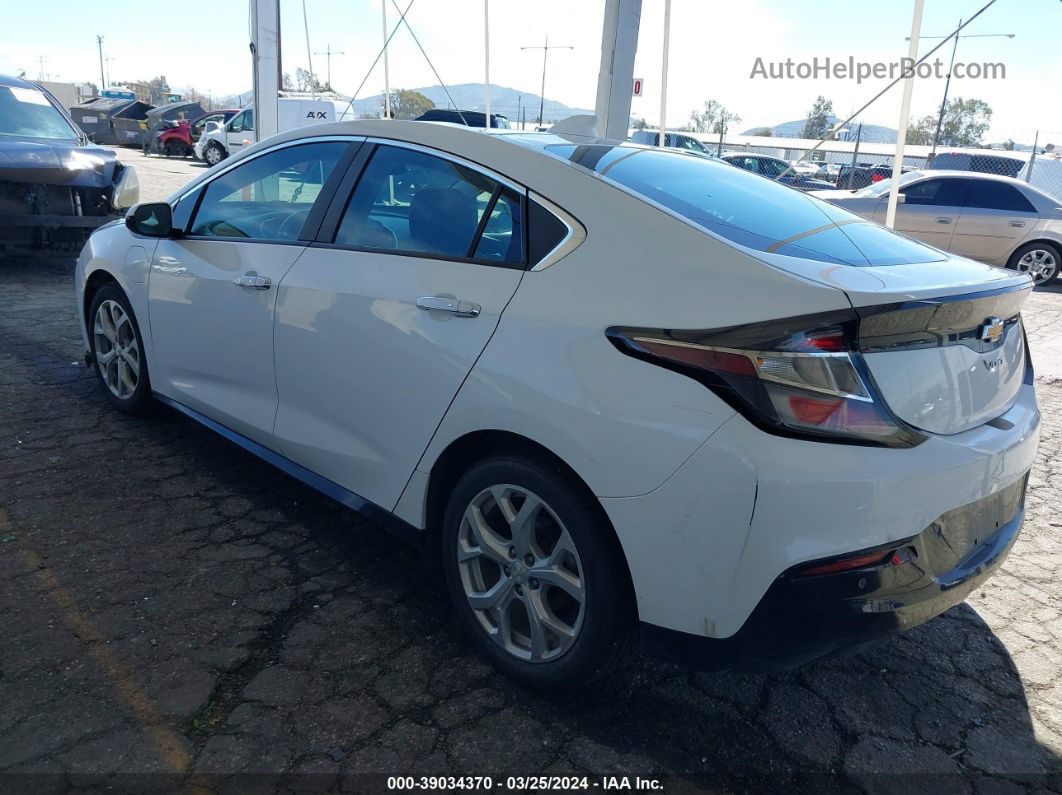 2017 Chevrolet Volt Premier White vin: 1G1RD6S52HU120550