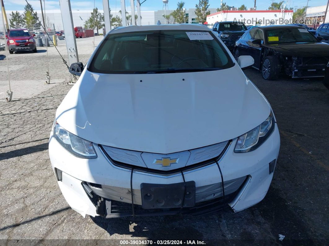 2017 Chevrolet Volt Premier White vin: 1G1RD6S52HU120550