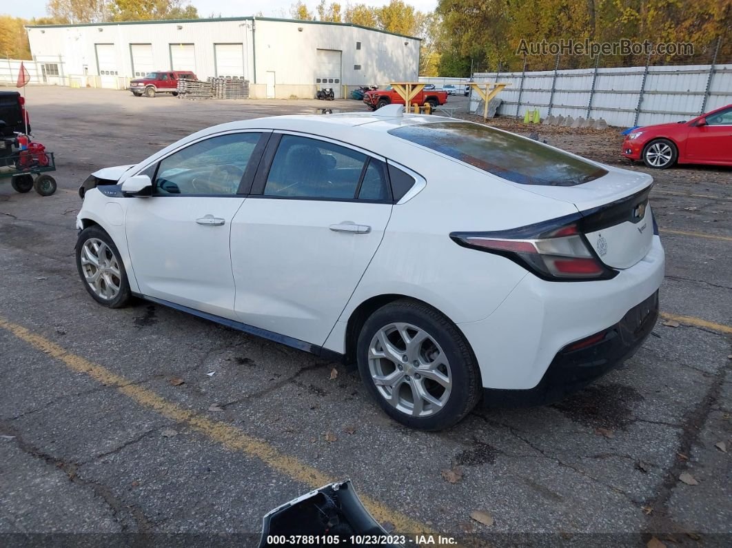 2017 Chevrolet Volt Premier White vin: 1G1RD6S53HU144792