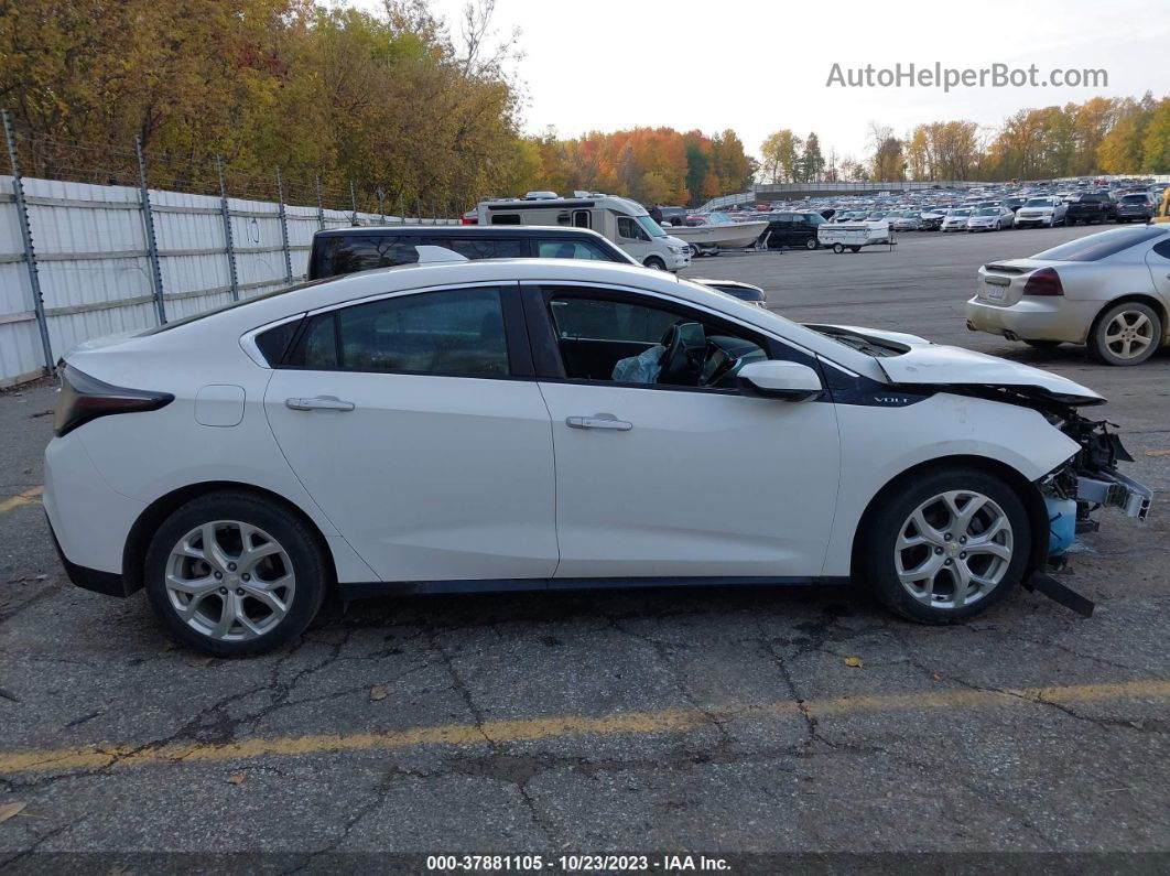 2017 Chevrolet Volt Premier White vin: 1G1RD6S53HU144792