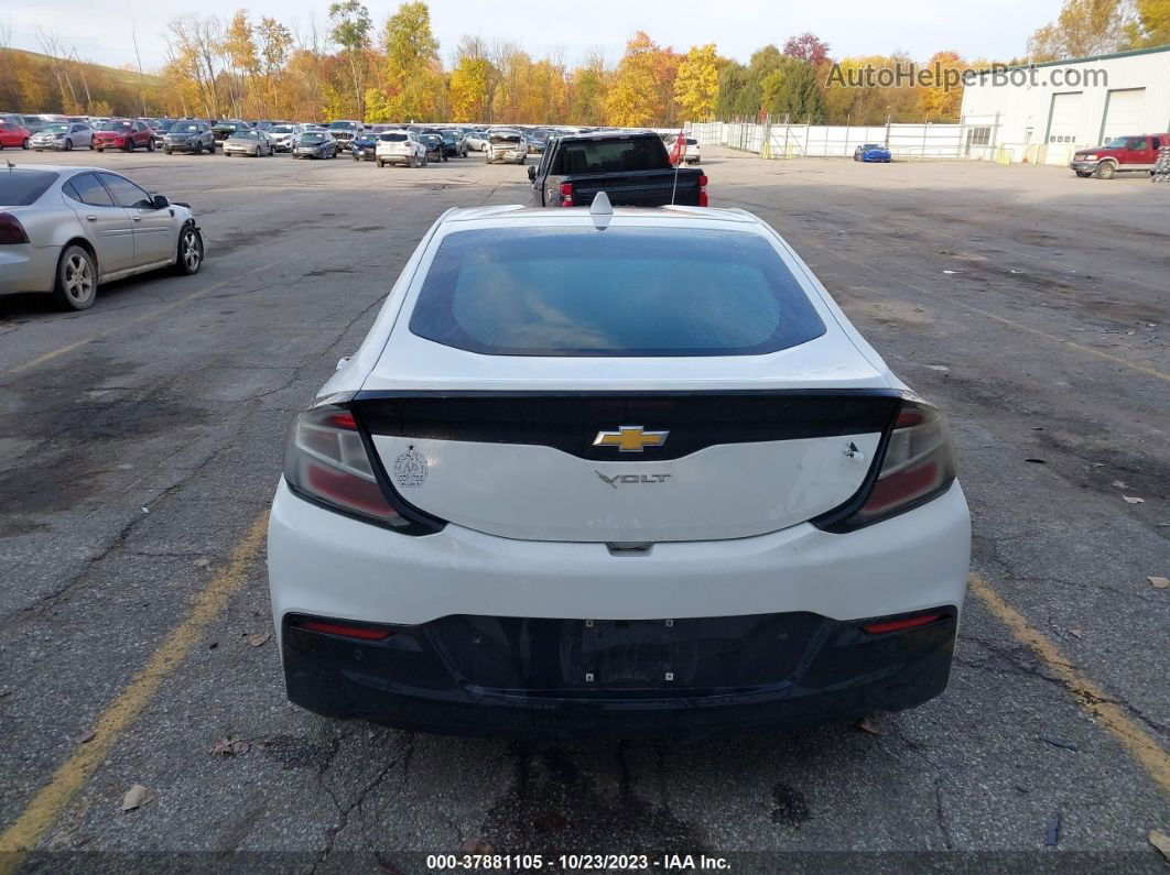 2017 Chevrolet Volt Premier White vin: 1G1RD6S53HU144792