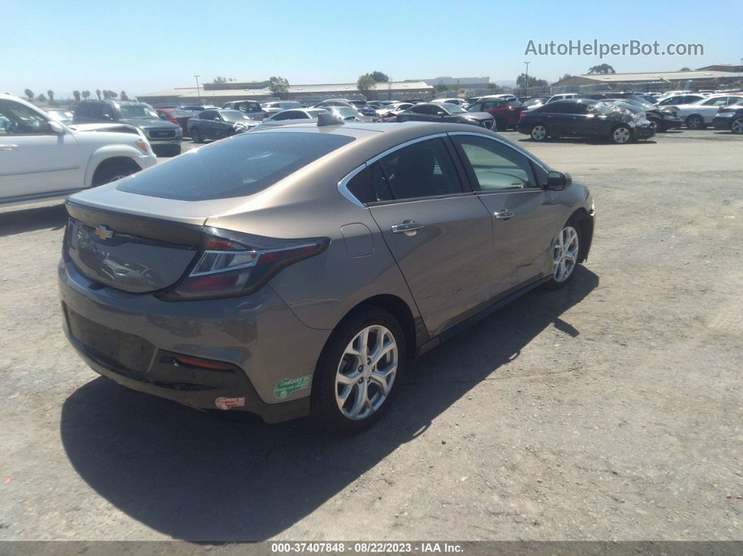 2017 Chevrolet Volt Premier Шампань vin: 1G1RD6S53HU213027