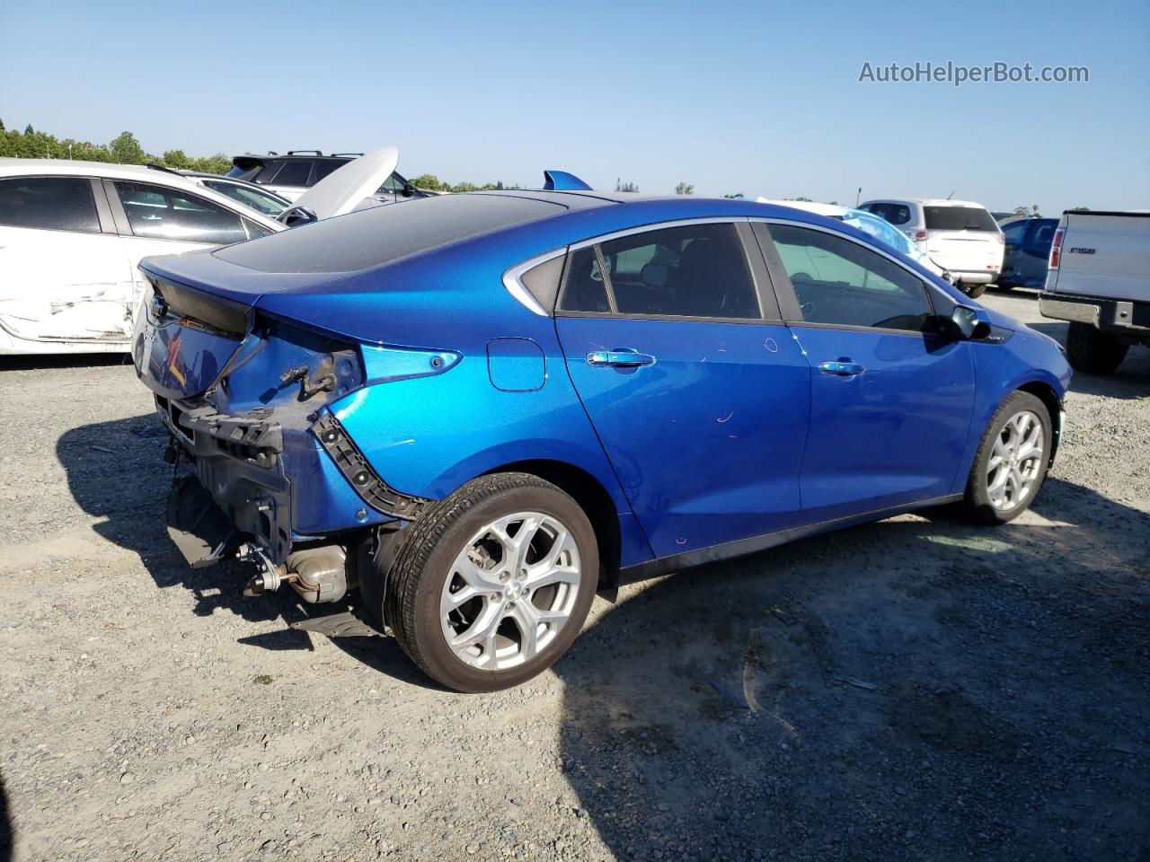 2017 Chevrolet Volt Premier Blue vin: 1G1RD6S54HU100767