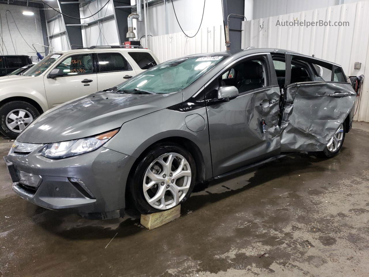 2017 Chevrolet Volt Premier Серый vin: 1G1RD6S54HU102793