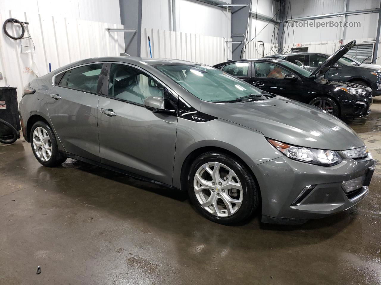 2017 Chevrolet Volt Premier Серый vin: 1G1RD6S54HU102793