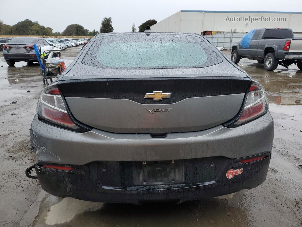 2017 Chevrolet Volt Premier Gray vin: 1G1RD6S54HU197680