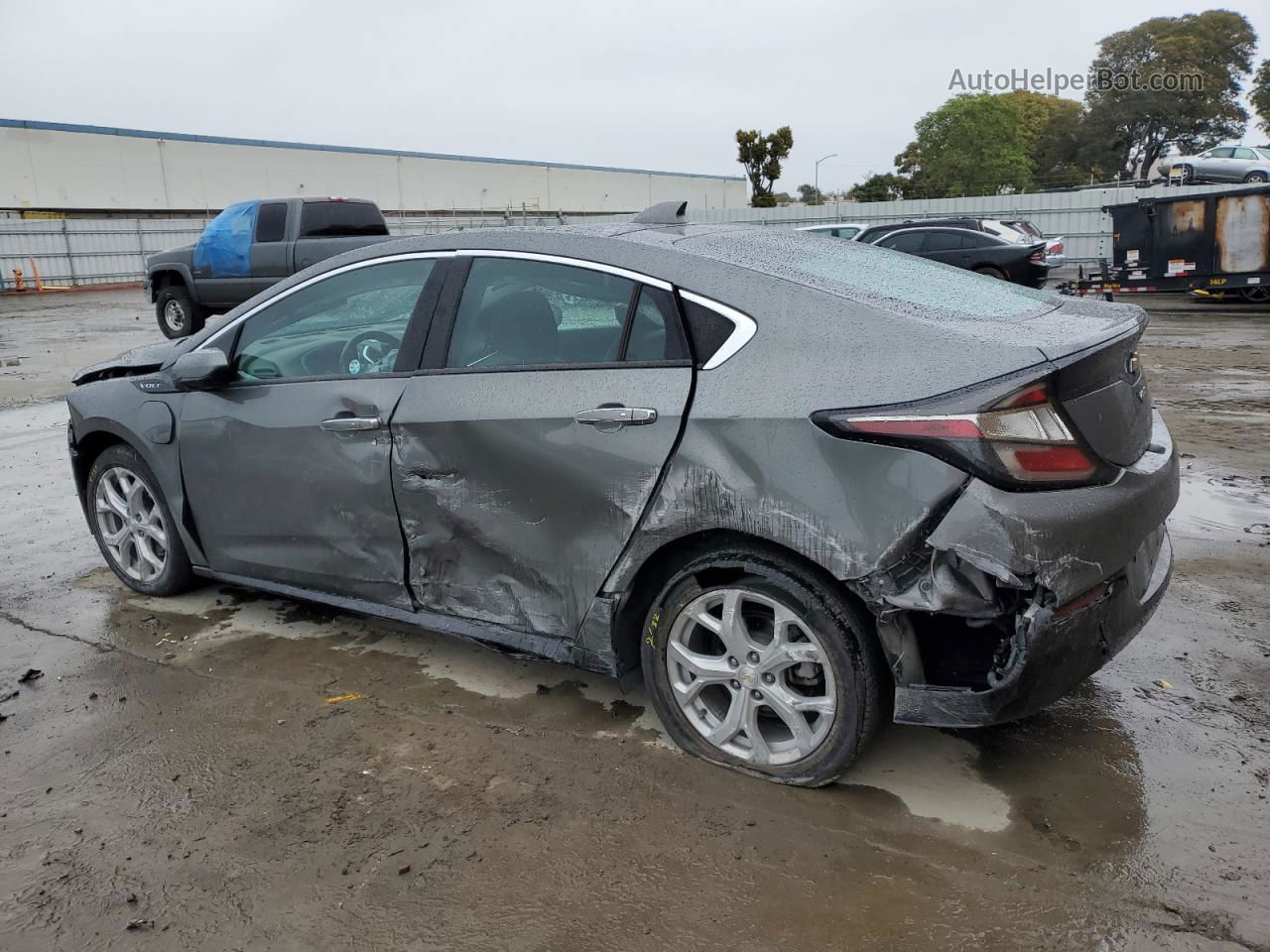 2017 Chevrolet Volt Premier Gray vin: 1G1RD6S54HU197680