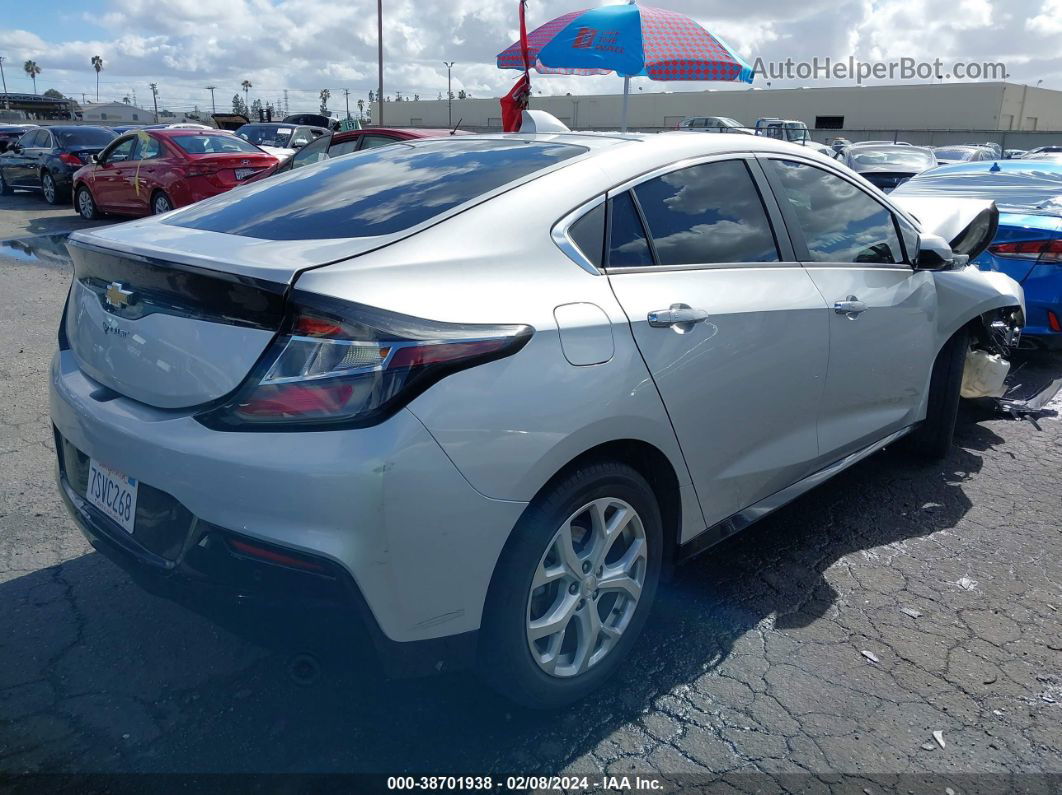 2017 Chevrolet Volt Premier Silver vin: 1G1RD6S55HU102222