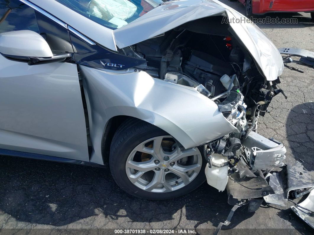 2017 Chevrolet Volt Premier Silver vin: 1G1RD6S55HU102222