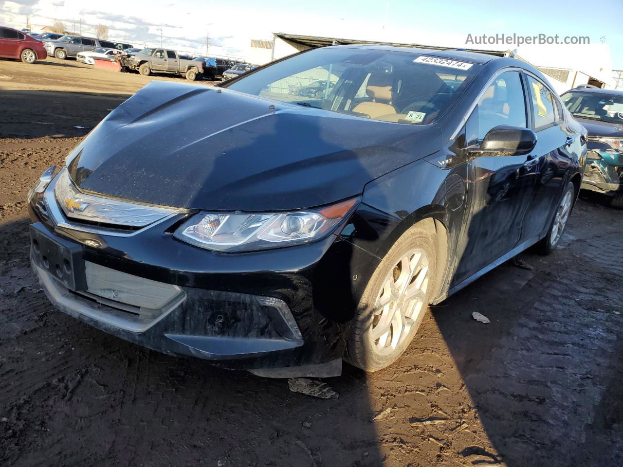 2017 Chevrolet Volt Premier Черный vin: 1G1RD6S55HU114113