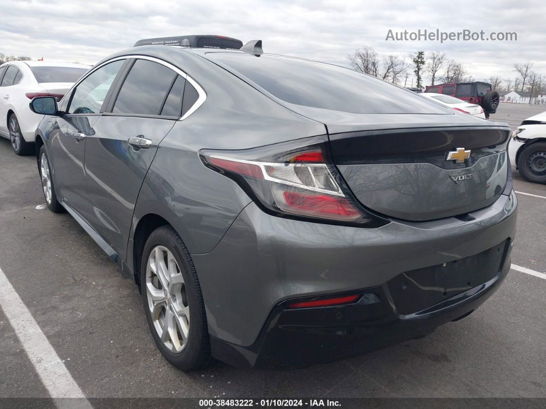 2017 Chevrolet Volt Premier Gray vin: 1G1RD6S55HU169550