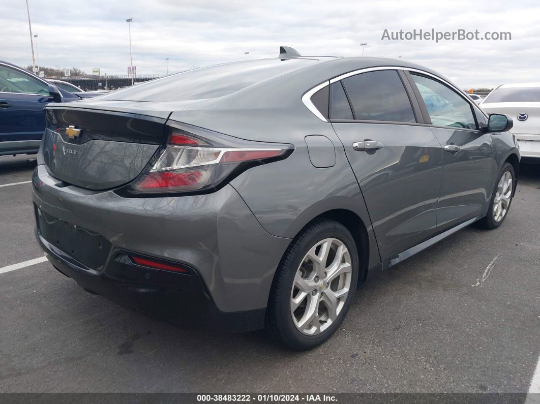 2017 Chevrolet Volt Premier Gray vin: 1G1RD6S55HU169550