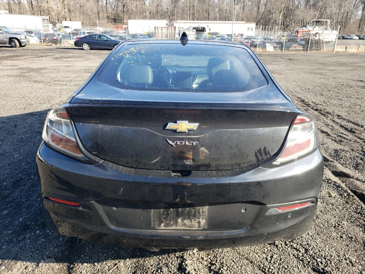 2017 Chevrolet Volt Premier Black vin: 1G1RD6S56HU110670