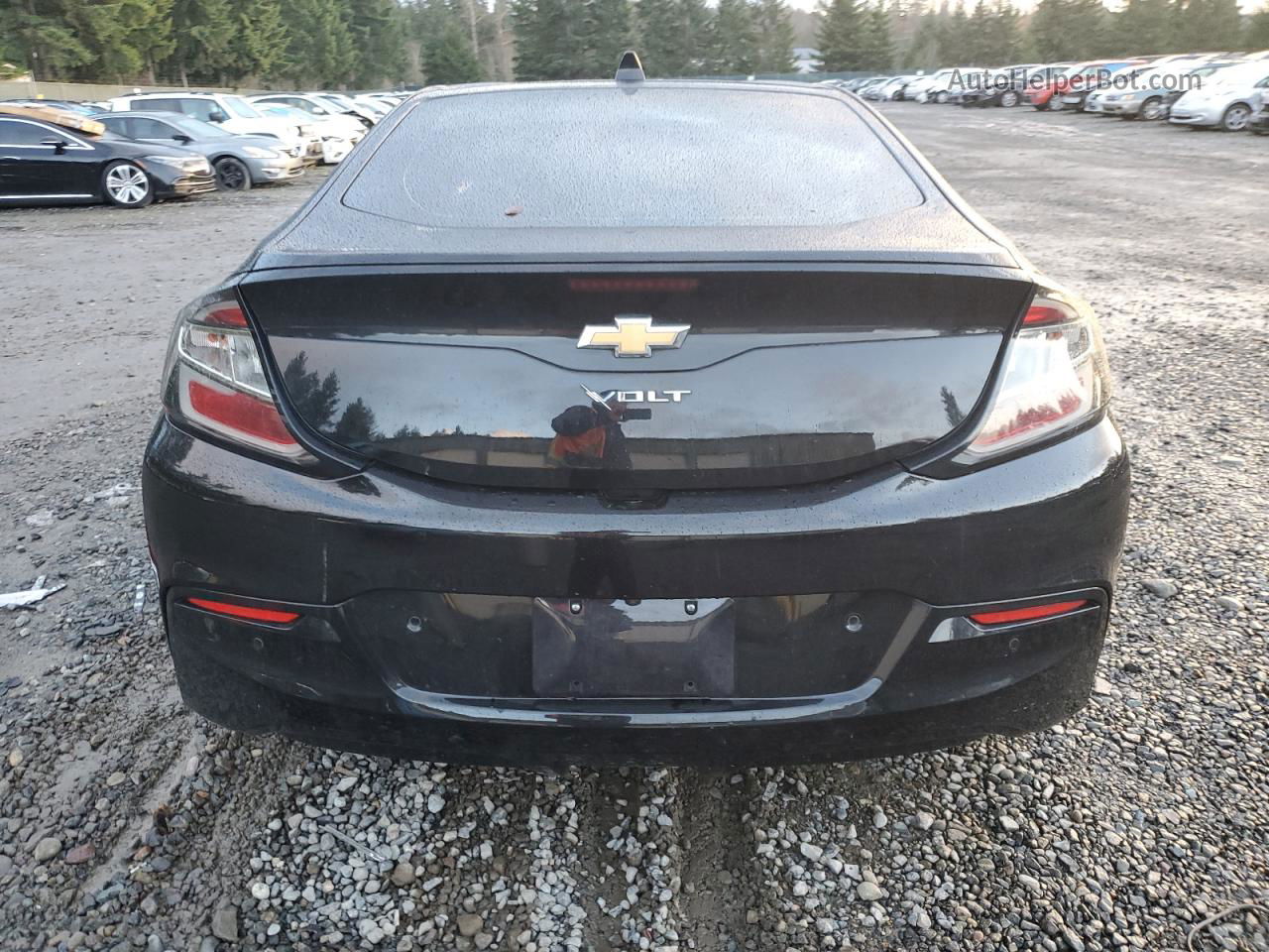 2017 Chevrolet Volt Premier Black vin: 1G1RD6S56HU161327